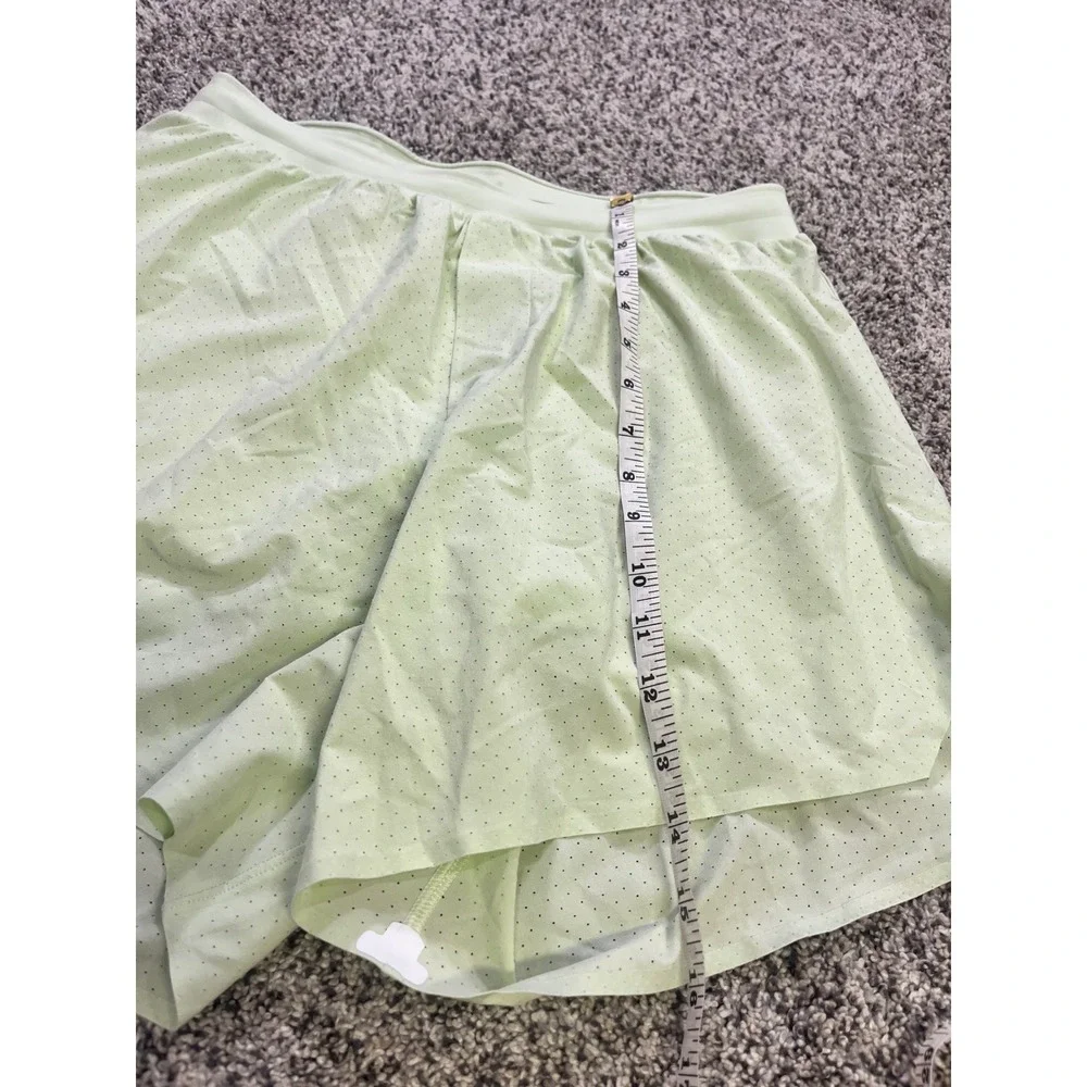 Lululemon Fast and Free High-Rise Short Women's Medium Lemongrass 6